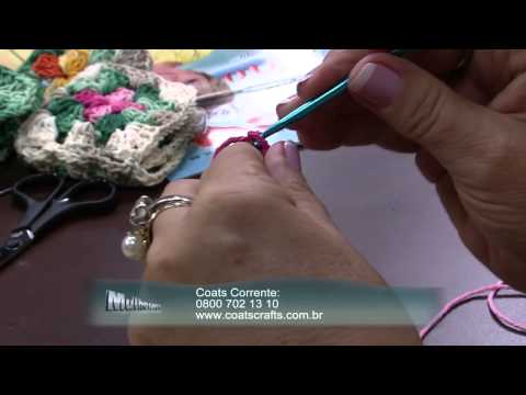 Mulher.com 15/12/2014 - Tapete de Croche por Vitoria Quintal - Parte 1