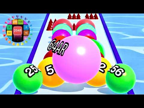 Ball Run 2048 Infinity Mode 🔥 X2 Blocks | Erase Sand Lucky Balls | Hide Ball Brain Teaser