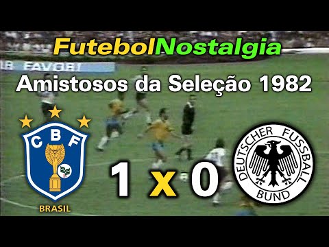 Brazil 1 x 0 West Germany - 21-03-1982 (National Team Friendlies)