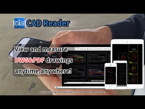 CAD Reader-View & Measure DWG Video