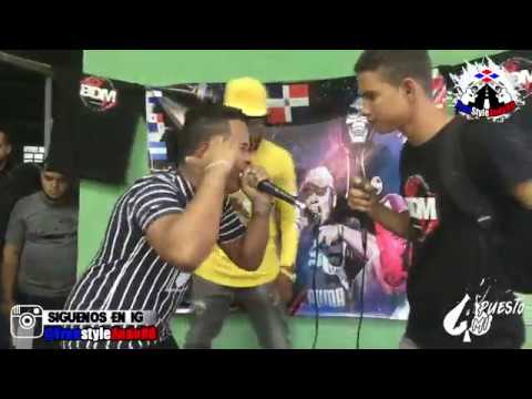 Profeta RD Vs Exodo Lirical  Batalla Freestyle Calentamiendo BDM -Santo Domingo