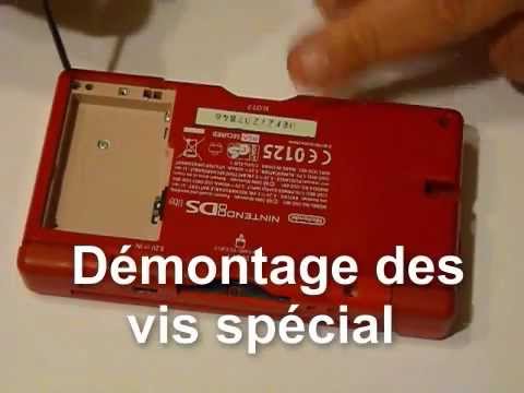 comment demonter nintendo ds xl