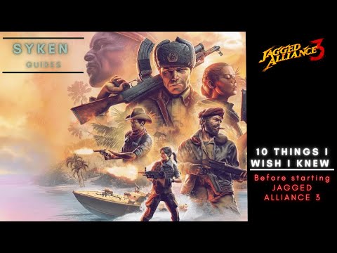 10 Tips & Tricks I wish I knew before starting: Jagged Alliance 3