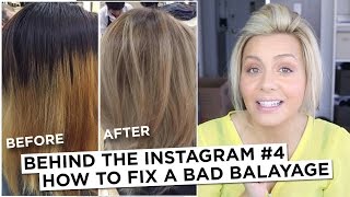 Behind the Instagram #4 - How to Fix a Bad Balayage