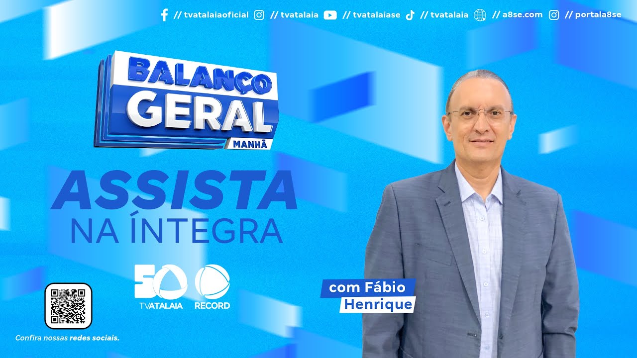 BALANÇO GERAL SERGIPE MANHÃ - AO VIVO: TV ATALAIA - 28/02/2025
