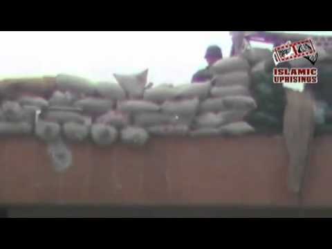 استهداف قوات النظام من قبل كتيبة الخضراء في مدينة دير الزور