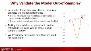 Business analytics II - Week 5 - 06 Out of Sample Validation