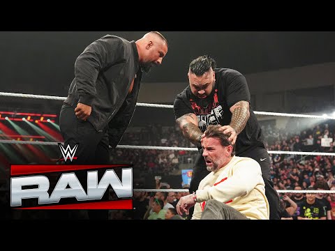 Bron Breakker and Bronson Reed brawl with CM Punk and Logan Paul: Raw highlights, Nov. 3, 2025