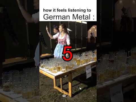 German Metal 🍻 #metalmemes #metal #deathmetalchannel #metalhead