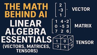 AI Math : Linear Algebra Essentials | The Mathematical & Programming Backbone | Chapter 2 - Part 1