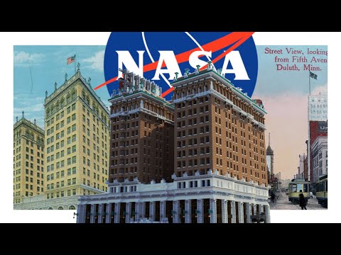 Using NASA to Build a Minecraft City | Building Duluth, MN