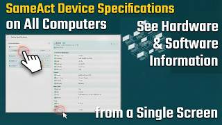 Device Specifications Walkthrough Video