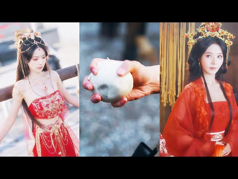 🔥Beggar saved dying girl with his only bun, never expecting she was empress!#emotion #cdrama