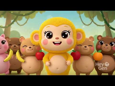 Hindi Rhyme Bandar Mama Aur Halwa - New Kids Song Collection | Hindi Rhymes for Children | Infobells
