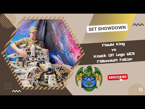 Millennium Falcon set showdown - Mould King vs Knock Off Lego Star Wars UCS - Which is a better set?