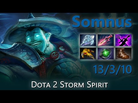 "Somnus" 13/3/10 | Dota 2 Storm Spirit highlights