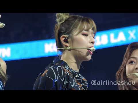 [4K] 180811 Twice - MC KCON LA fancam