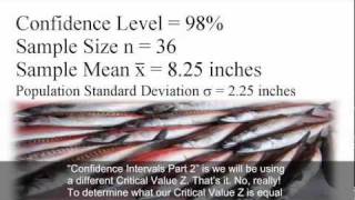 Hairy Larry Explains Confidence Intervals Movie #3 of 5