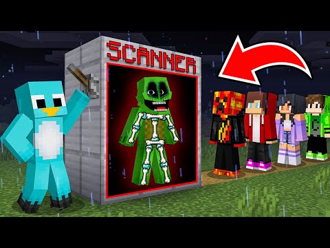 Using a SCANNER to Find Youtuber's SECRETS in Minecraft!