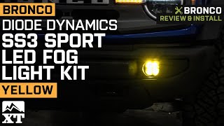 Diode Dynamics SS3 Max Type M Kit ABL - Yellow SAE Fog