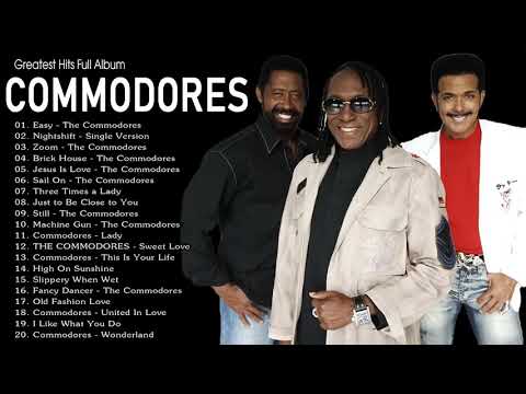 The Commodores Greatest Hist Full Album 2021 - Best Song Of The Commodores 60s 70s 80s