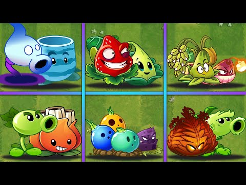 Random 6 PAIR Team Plants vs Team Zombie - Who Will Win? - PvZ 2 Team Plants Battlez