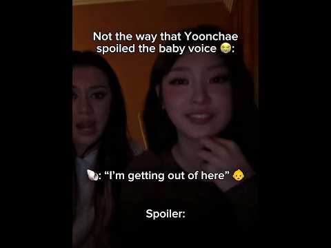 Not the way she did the baby voice 😭 || #katseye