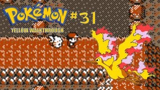 Pokemon Yellow Walkthrough Part 31 - Victory Road and Catching Moltres