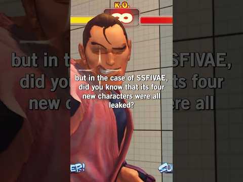 SF4's Character Leaks! #shorts #fightinggames #streetfighter