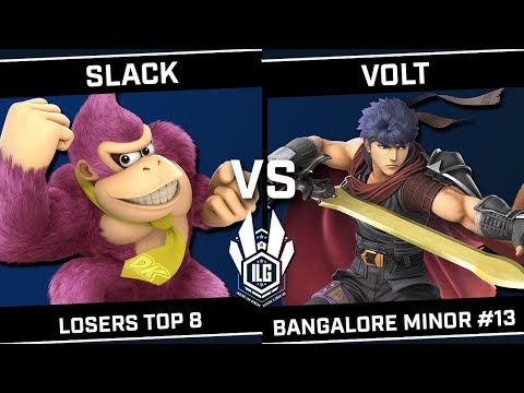 Slack (Donkey Kong) vs Volt (Ike) - ILG Bangalore Minor #13