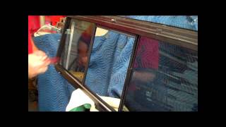 Pickup trucks sliding rear window Back glass movable replacement center