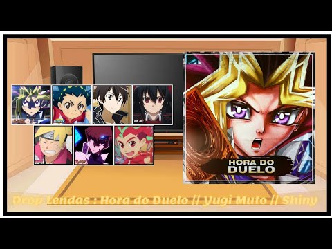 Animes reagindo a Hora do Duelo // Yugi Muto // @Shinysz