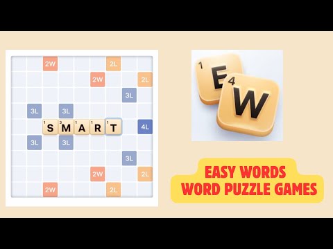 Easy Words Gameplay Tutorial + First Game | Best Word Puzzle App! (Easybrain) - YouTube