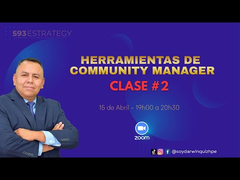 CLASE #2 - HERRAMIENTAS DE COMUNITY MANAGER | CACPE GUALAQUIZA | MORONA SANTIAGO #emprendimientos