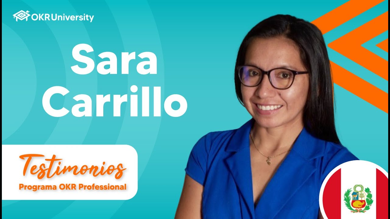 ✅Sara Carrillo | Testimonios - Programa OKR Professional