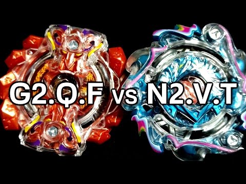 Gigant Gaia .Q.F vs Nova Neptune .V.T - BATALHA BEYBLADE BURST! ベイブレードバースト