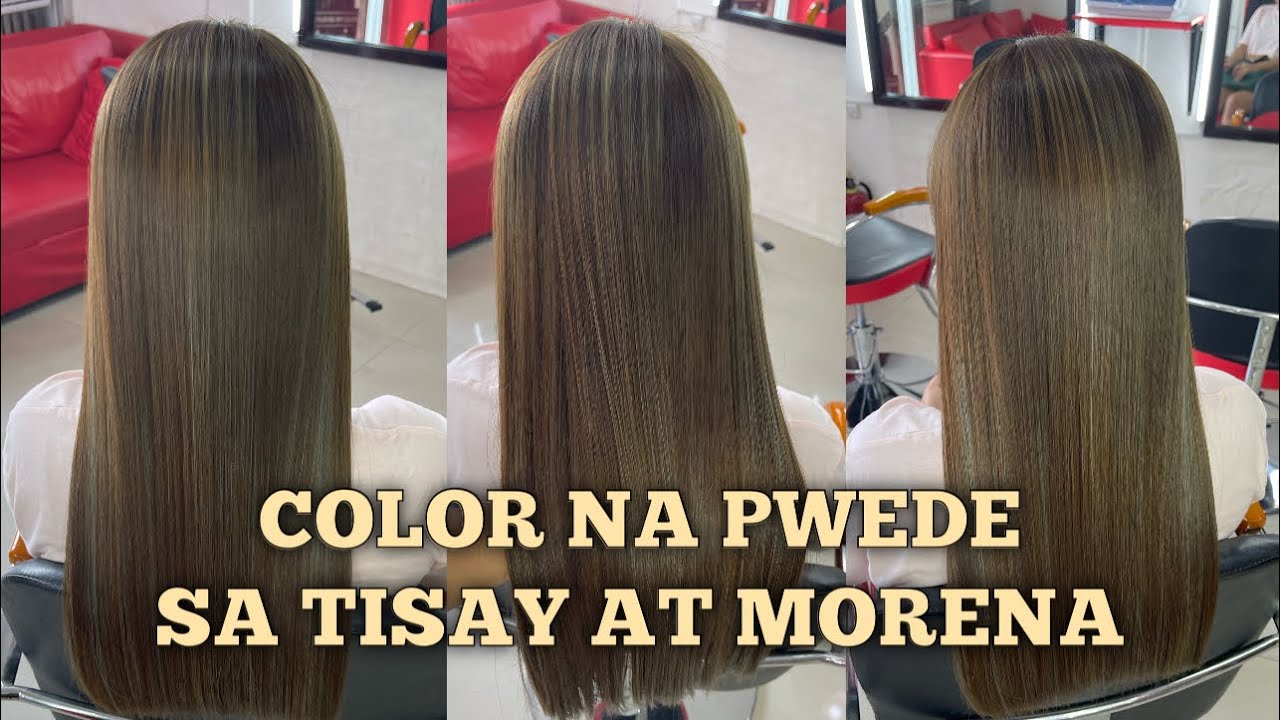 HAIR COLOR TUTORIAL PWEDE SA TISAY AT MORENA