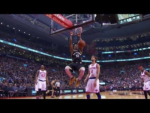 Raptors Highlights: DeRozan's Baseline Slam - January 28, 2016