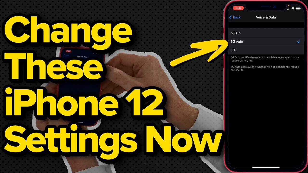 iPhone 12 Settings You Need To Change Now
