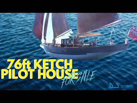 2012 23m Ketch Pilot House | 76ft Ketch | Network Yacht Brokers Valencia