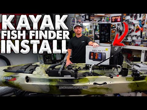 Kayak Fish Finder Install | Humminbird Helix UnBoxing |Custom Kayak Build 2021