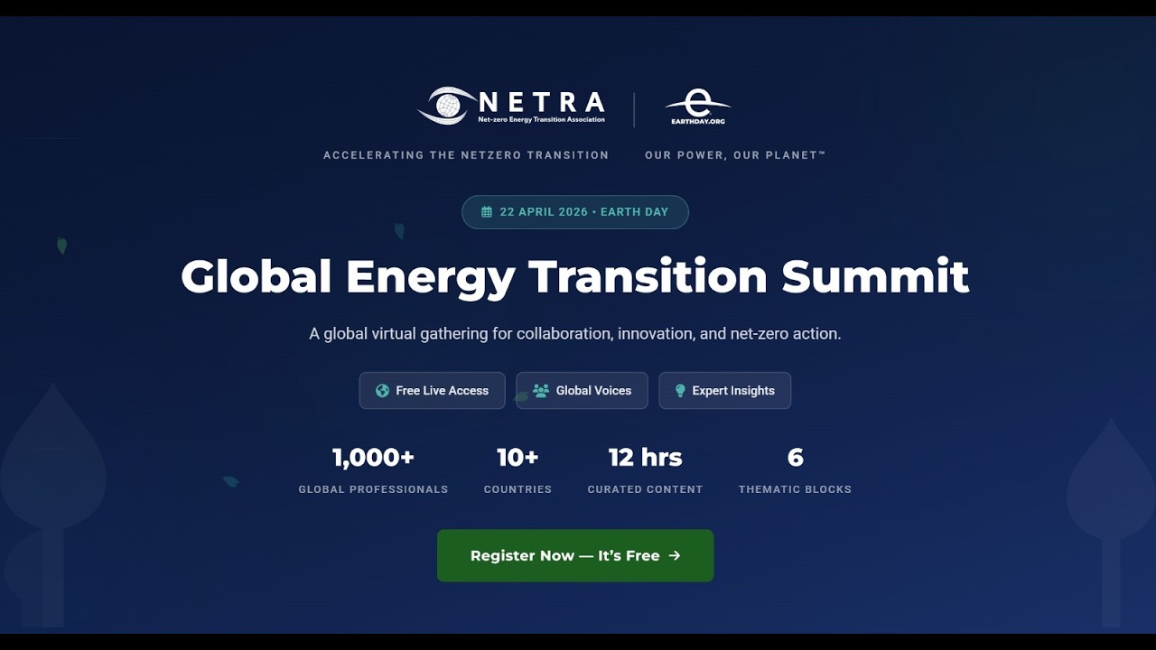 NETRA Global Energy Transition Summit 2026