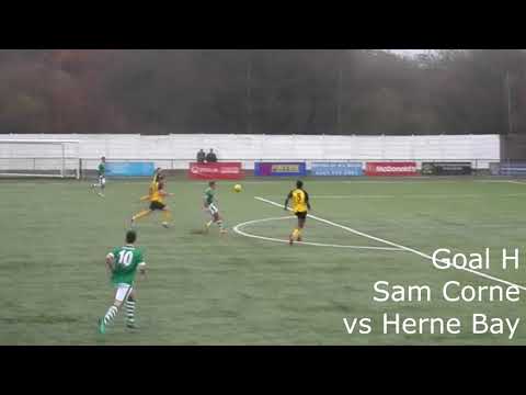 Ashford United Football Club November 2018 goal of the month