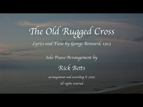 The Old Rugged Cross - Lyrics with Piano