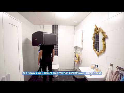 ISOVOX2 Mobile Vocal Booth w/ Stand and LED Light | Reverb ISOVOX2 Mobile Vocal Booth w/ Stand and LED Light | Reverb