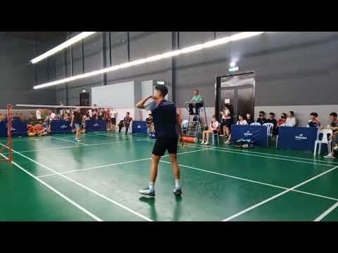 Badminton XUELONG SF Boy U18 Team Event 2023 KL Selangor Chinese Independent School Ball Sports Game