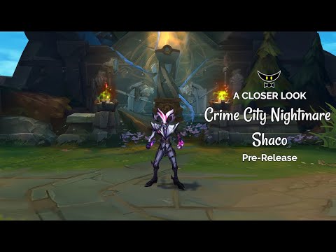 Crime City Nightmare Shaco Epic Skin (Pre-Release)