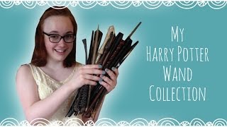 My Harry Potter Wand Collection