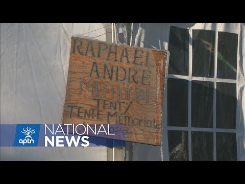 Vigil held in honour of Raphaël André | APTN News