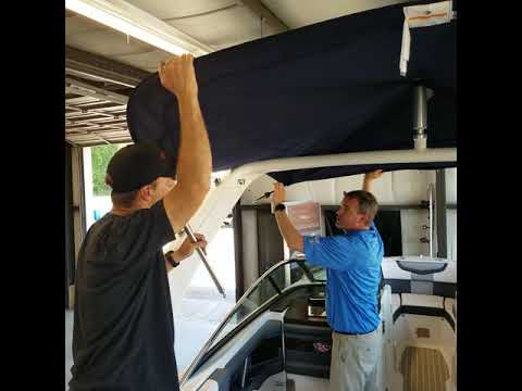 2019 Chaparral Bimini Top Deploy